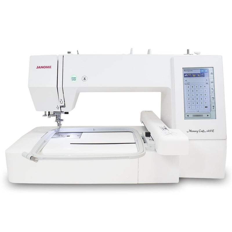 Janome Janome Memory Craft 400E Embroidery Machine