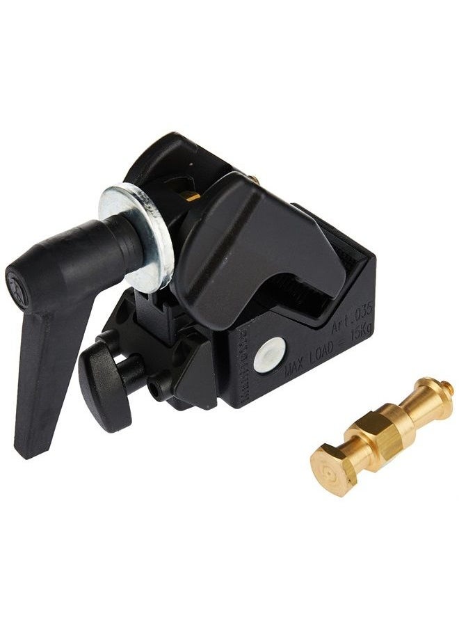 Manfrotto 035RL Super Clamp with 2908 Standard Stud - Replaces 2900 - Black 