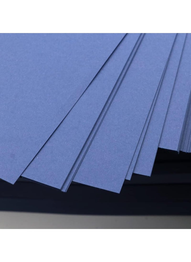 firstnock Bright Blue A4 Colored Paper, 250 GSM, Pack of 20 Sheets – Perfect for Crafts, Invitations, and Printing  - Image 4