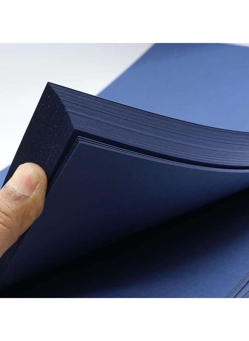 firstnock Bright Blue A4 Colored Paper, 250 GSM, Pack of 20 Sheets – Perfect for Crafts, Invitations, and Printing  - Image 2