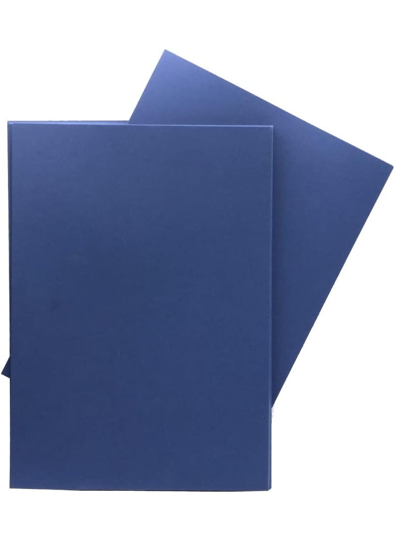 firstnock Bright Blue A4 Colored Paper, 250 GSM, Pack of 20 Sheets – Perfect for Crafts, Invitations, and Printing  - Image 1