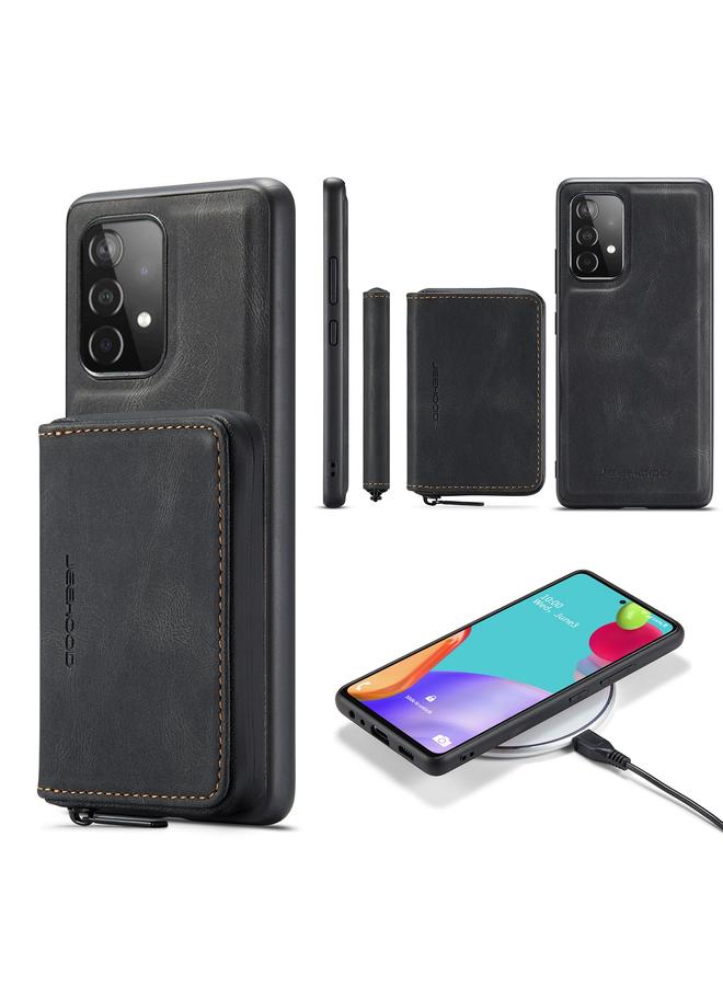 Case For Samsung Galaxy A33 5G Magnetic Zipper Horizontal Flip Phone Leather Case