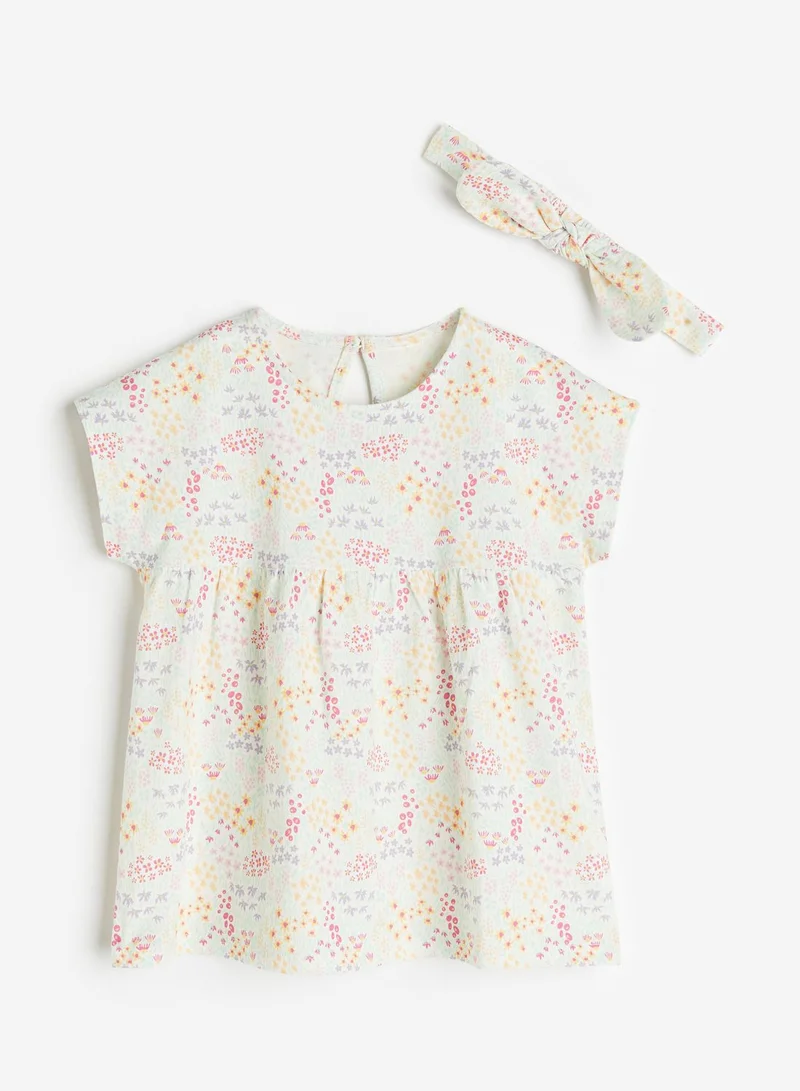 H&M Kids Dress And Hairband Set