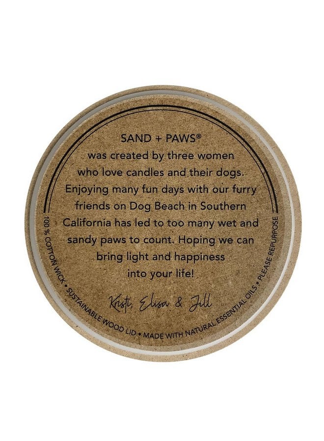 Sand + Fog Sand + Paws Scented Candle - Tropical Citrus - Additional Scents and Sizes -Luxurious Air Freshening Jar Candles Neutralize pet Odors and Enhance Home décor - 100% Cotton Lead-Free Wicks - 12 oz - Image 2