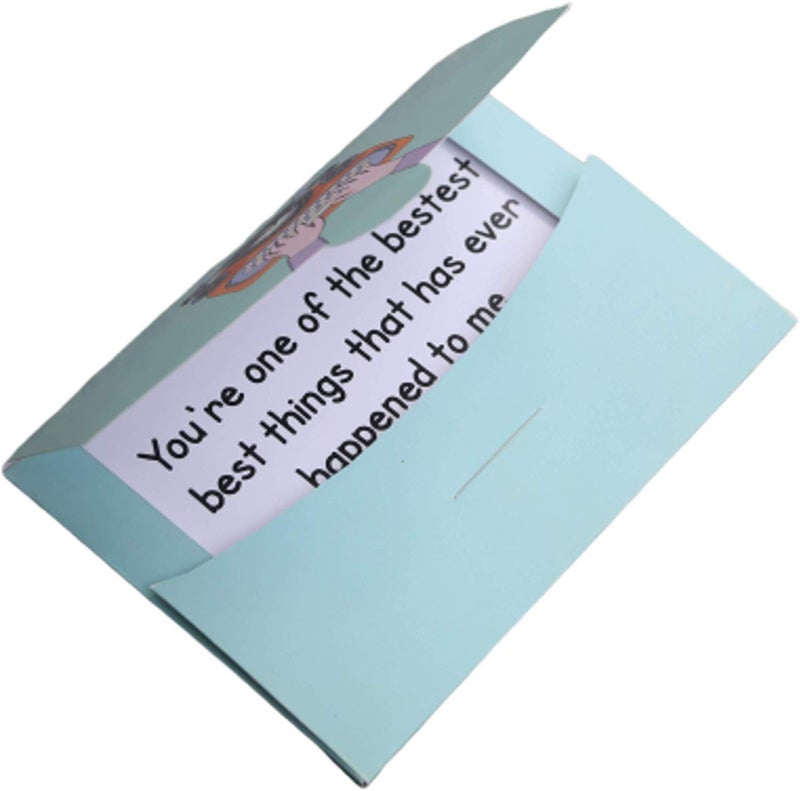 Oye Happy Thank You Gift Cards with Messages and a Certificate - Image 3