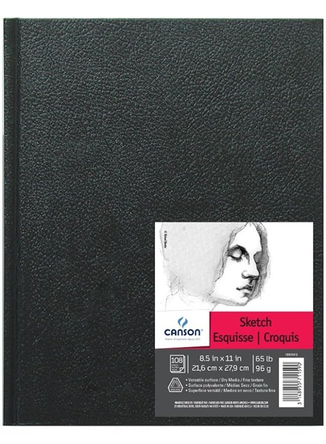 Canson Sketch Bk Hd 8.5X11 (3) 108Sh - Image 1