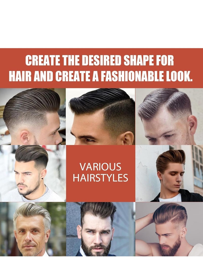 إيست مون شمع تصفيف الشعر للرجال ، ثبات قوي ولمعان طويل الأمد ، كريم الحجم الطبيعي للشعر المتوسط إلى الطويل ، طين الشعر المرطب للملمس والتصفيف (50 جرام) - Image 4