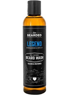 Ive Bearded: Beard Wash Legend Beard And Face Wash 8 Fl. Oz. Waterbased Formula With Allnatural Ingredients For A Gentle Deep Cleanse Made In The Usa - pzsku/Z306D7BBBF9FDEAF1ECFBZ/45/_/1696072320/12dfbbbe-1bc5-4222-a3e0-dd7cf28f4945