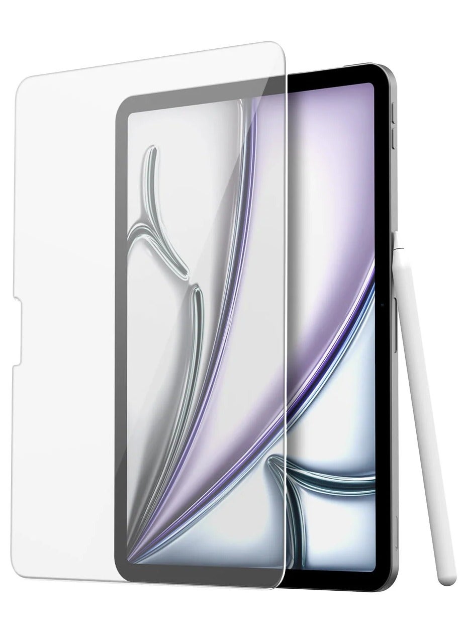 Beyox Tempered Glass Screen Protector for iPad Air 13 inch M4 2026 – Ultra HD Clarity, 9H Hardness, Anti-Scratch, Anti-Bubble, Apple Pencil Compatible – Ultra HD Clarity, 9H Hardness, Anti-Scratch, An