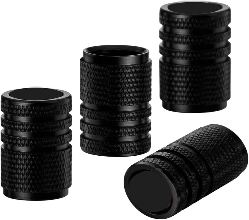 7Cylinder 4 Pcs Tire Valve Stem Caps - Durable Branded Wheel Air Valve Caps Stem Covers (Compatible with BMW) - Image 1