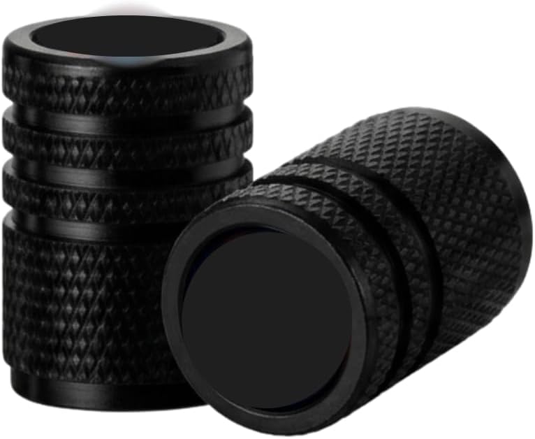 7Cylinder 4 Pcs Tire Valve Stem Caps - Durable Branded Wheel Air Valve Caps Stem Covers (Compatible with BMW) - Image 2