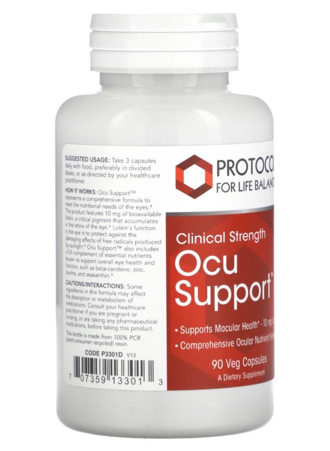 Protocol For Life Balance Ocu Support Clinical Strength 90 Veg Capsules - Image 2