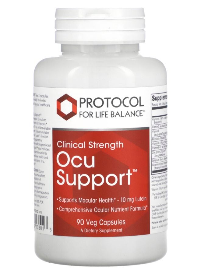 Protocol For Life Balance Ocu Support Clinical Strength 90 Veg Capsules - Image 1
