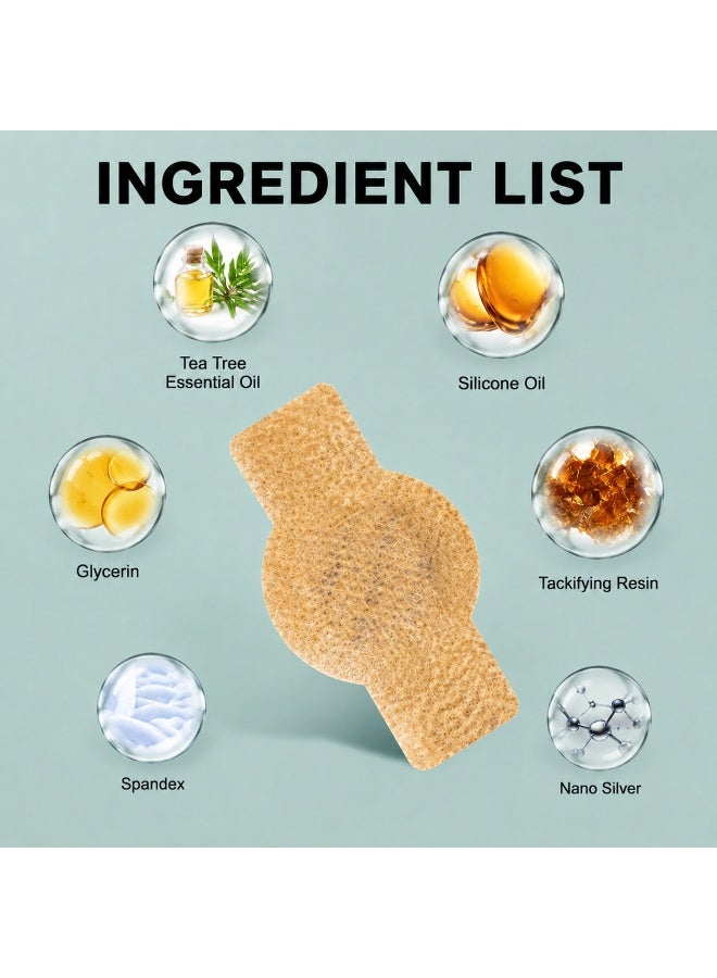 LA LUSH Nail Renewal Patches (30 Patches) - Overnight Nail Repair Treatment for Damaged & Discoloured Nails - Strengthening Night-Time Nail Care Patches for Toenails & Fingernails - Shelf Life: 36 Months - Image 2