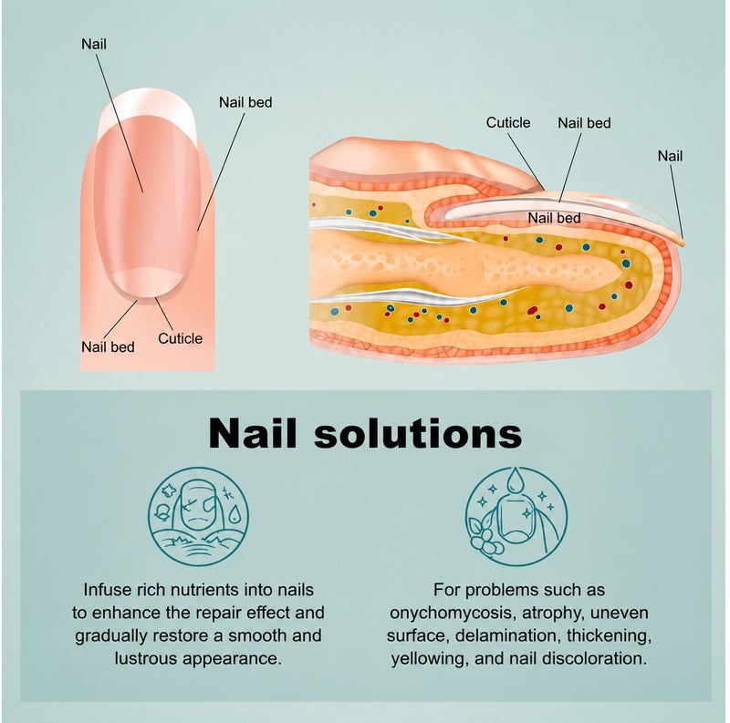 LA LUSH Nail Renewal Patches (30 Patches) - Overnight Nail Repair Treatment for Damaged & Discoloured Nails - Strengthening Night-Time Nail Care Patches for Toenails & Fingernails - Shelf Life: 36 Months - Image 5