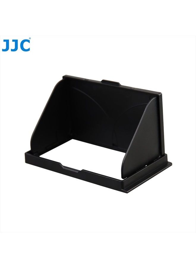 JW JJC 83x48mm Foldable Camera LCD Screen Hood Shade Cover for Sony A6000 A6100 A6300 A6400 A6500 A6600 Block Sunlight Anti-Glare Pop-up Screen Protector Display Guard Monitor Shield Adhesive-On - Image 3