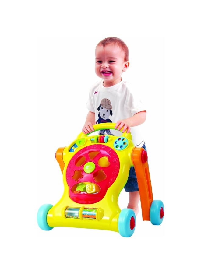 PlayGo Tiny Steps Walker with Shape Sorter Activities - Image 1