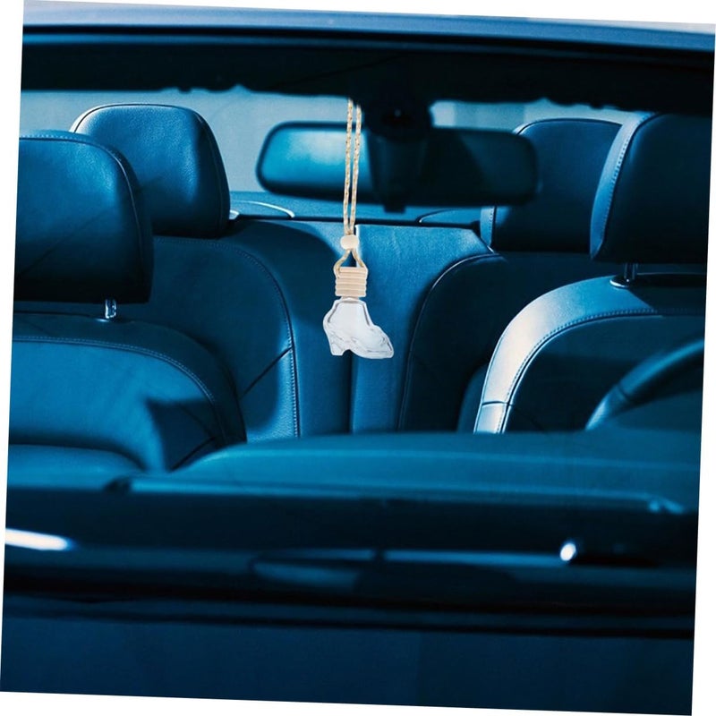 Ciieeo 5pcs High Heel Shaped Bottles for Car Diffuser Decorative Hanging Diffuser Car Accessory for Fresh Fragrance - Image 5