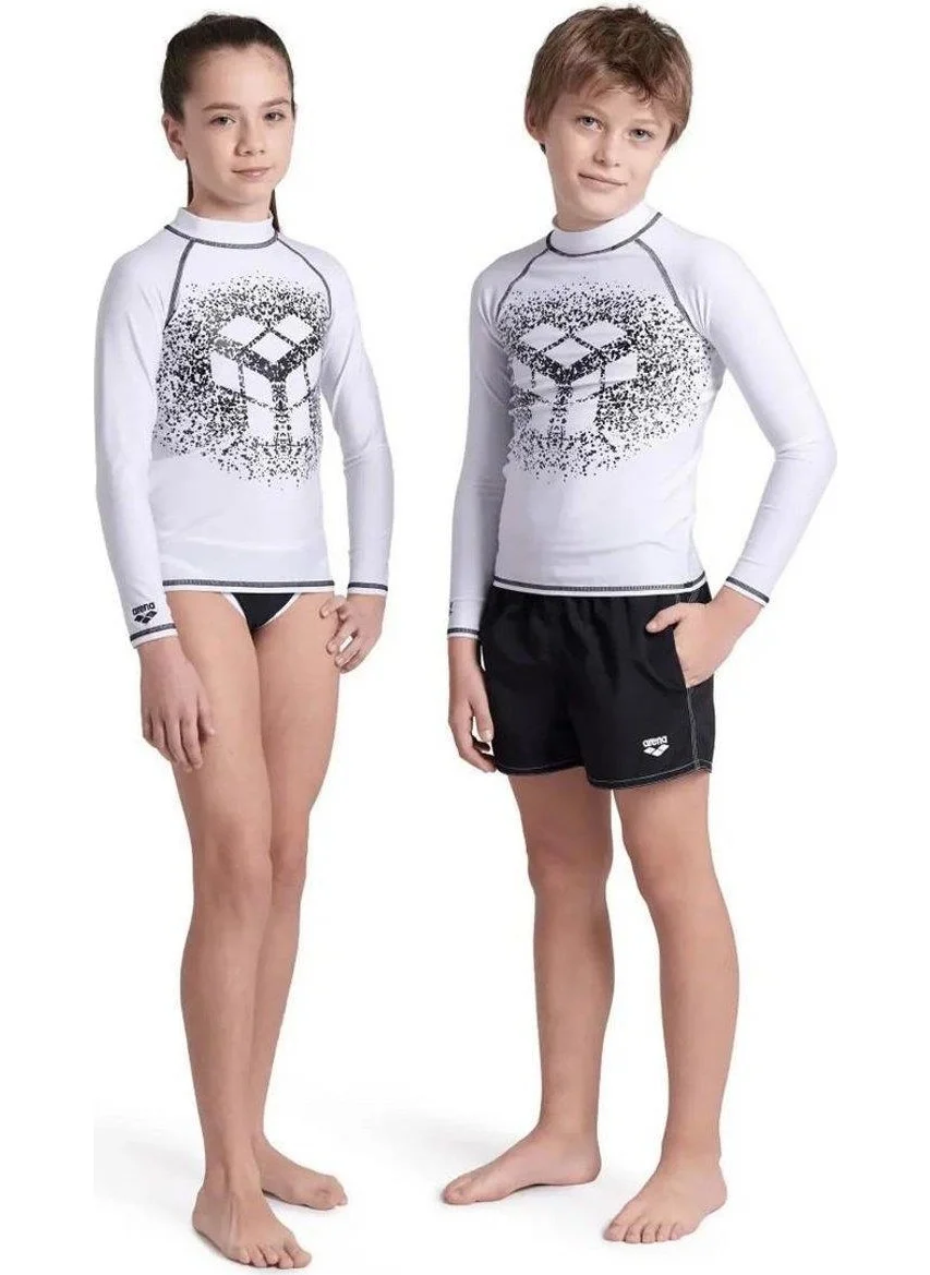 arena 006296155 Rash Vest L/s Graphic Boy's Swim T-Shirt