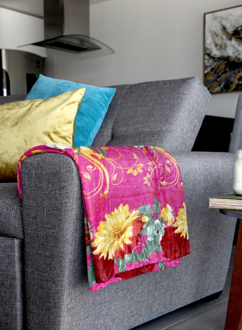 ستارجولد 1 بطانية طبقة واحدة بطانية رويال كلاودي فائقة النعومة ذات جودة أسبانية 160 × 220 سم - Image 4