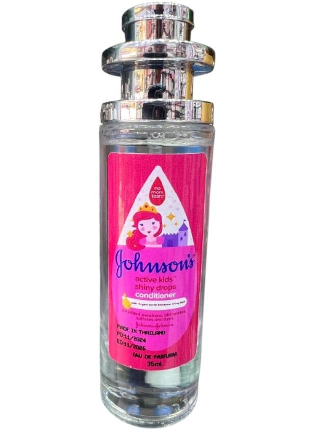 Johnson's Baby Perfume Active Kids Shiny Drops Conditioner 35ml - Image 2