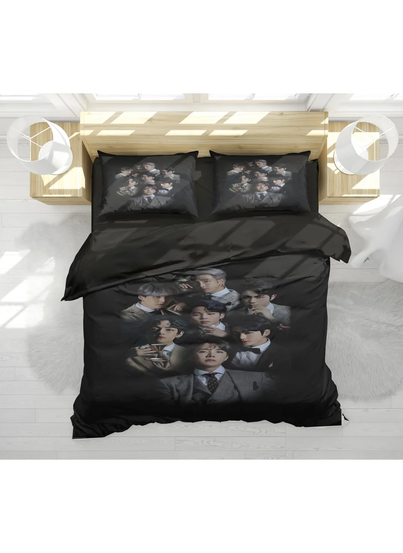 Eray Home Erayshome Bts 3D Double Duvet Cover Set