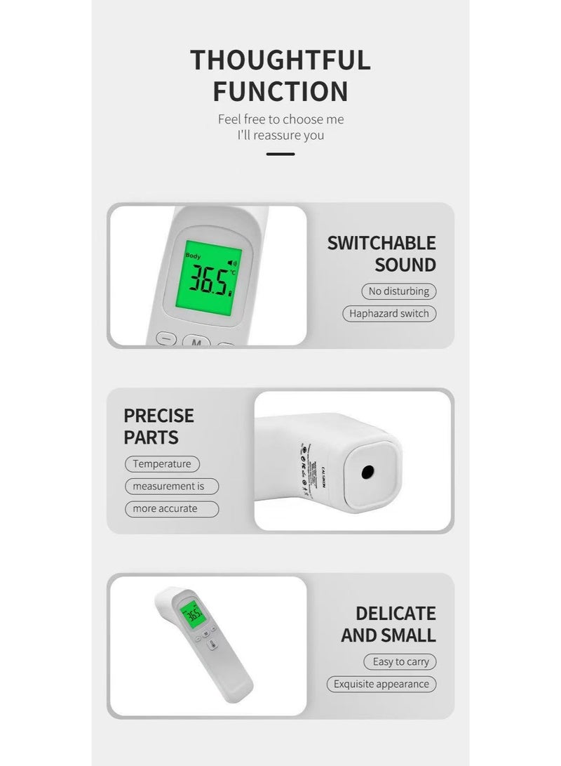 CALSIKON Medical-Grade Infrared Forehead Thermometer: High Precision for Home Use, Safe for Babies - Image 5
