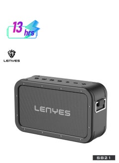 LENYES S821 120W ROYAL BASS Speaker Wireless Bluetooth 5.0 DSP Super Power Subwoofer TWS