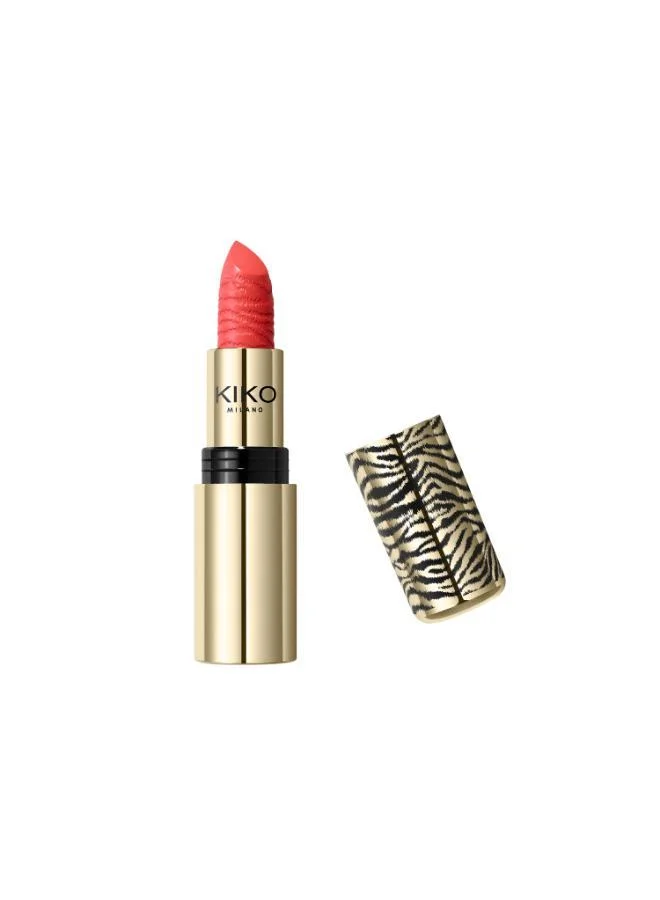 KIKO MILANO Just Cavalli X Kiko Milano Wild-Kisser Lipstick Spf30 04 Heat Game