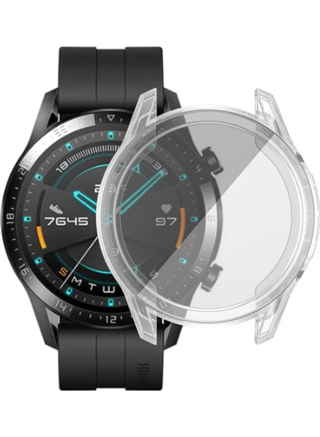 Beauenty Protective Shockproof Case Cover For Huawei Watch GT2 42mm Clear - Image 1