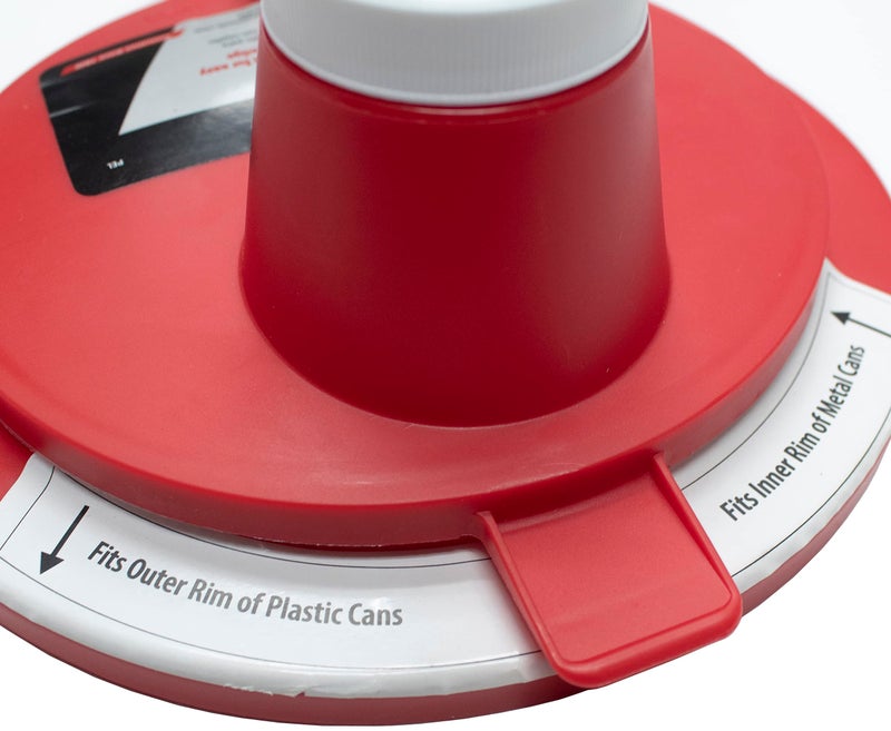ALLWAY PEL "Easy-Lid" Paint Pouring Spout and Lid Cover for 1-Gallon Metal and Plastic Containers with Wiping Edge - Image 3