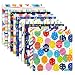 BHNACIER 24 Sheets Happy Birthday Pattern Paper Happy Birthday Scrapbook Paper 118 x 118 Colorful Balloon Candle Happy Birthday Lettering Patterned DoubleSided Decorative Craft Papers for Photo Album - Image 2