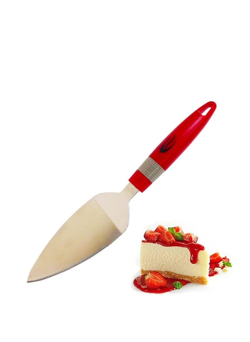 MARKQ قطاعة كعك، خادم كعك من الفولاذ المقاوم للصدأ للحلويات، البيتزا، الفطائر لحفلات الزفاف، أعياد الميلاد، الحفلات والفعاليات، شريحة كعك - Image 1