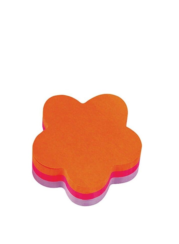 Post It 1 Pack Flower Shape Sticky Notes For Desk 70 mm X 70mm - Image 2