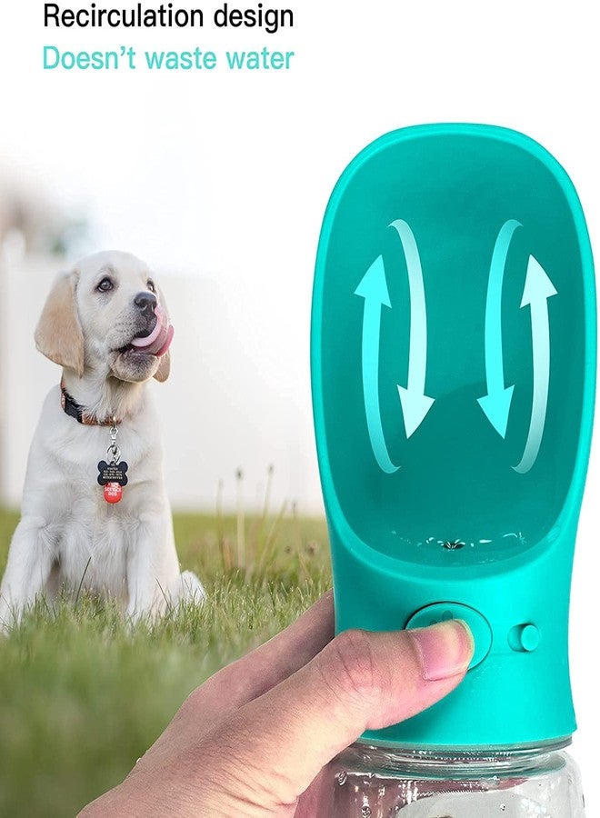 JUDEE Portable Dog Water Bottle, Water Bottle with Drinking Feeder for Dogs, Water Dispenser for Dogs in Walking, Hiking & Traveling (350ml) - Image 5