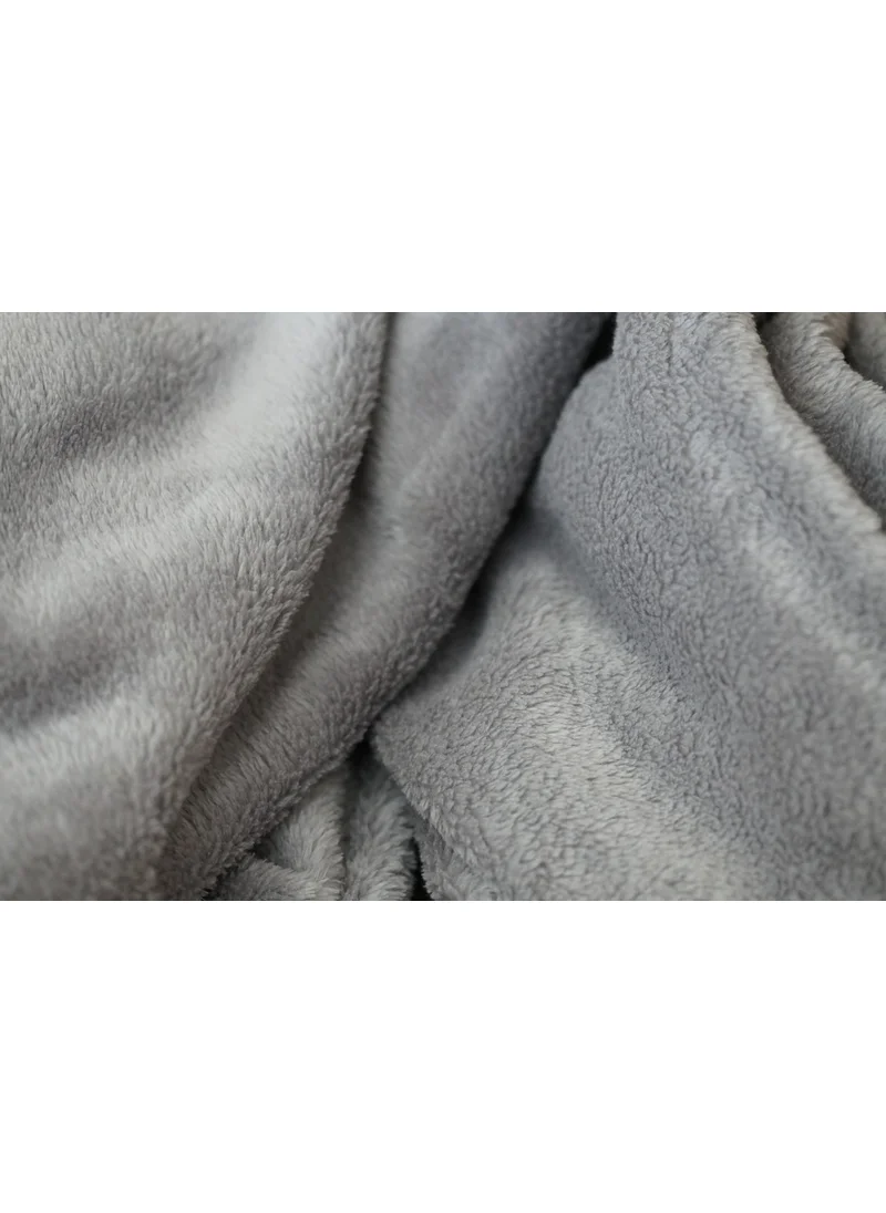 Mislina Single Wellsoft Blanket - Light Gray 150X200 cm