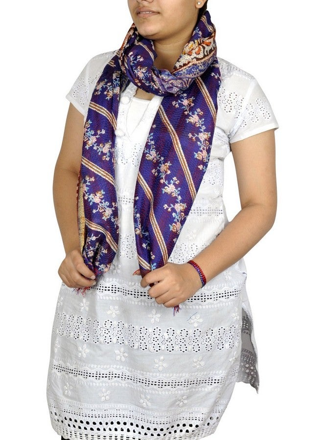 Lalhaveli Lal Haveli Dupatta Silk Crafted Charming Women's Scarves - Image 1