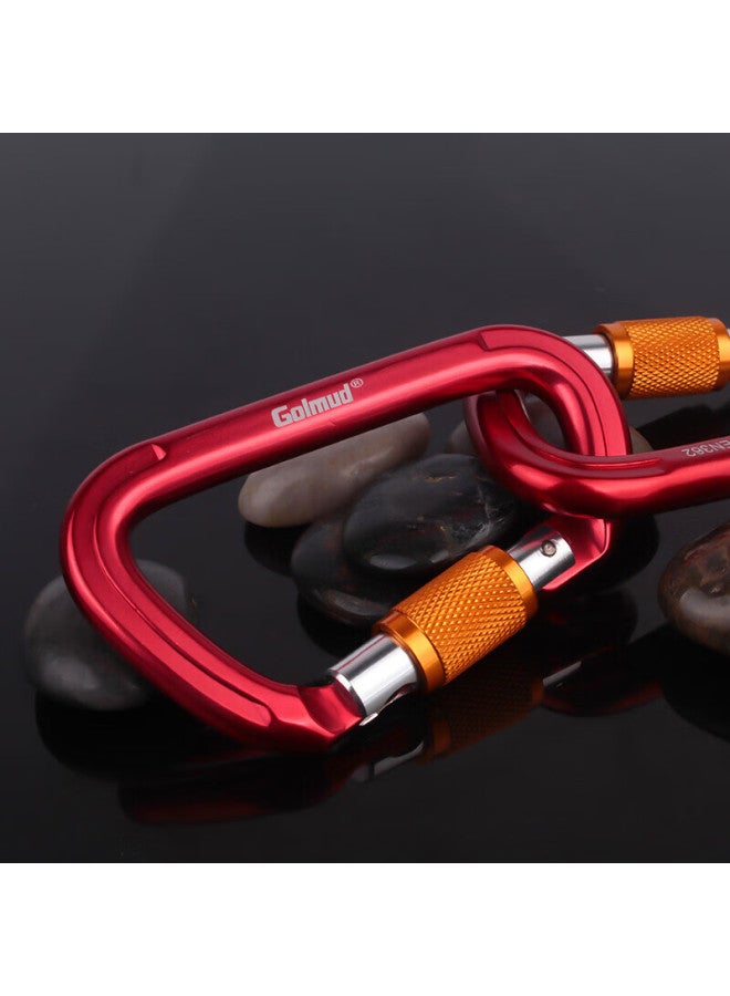Golmud Geermu 28kn Carabiner, Safety Clip, Climbing Hook, Main Lock, Outdoor Expansion Equipment, Quick Hook, D-shaped, Wire Lock - Image 3