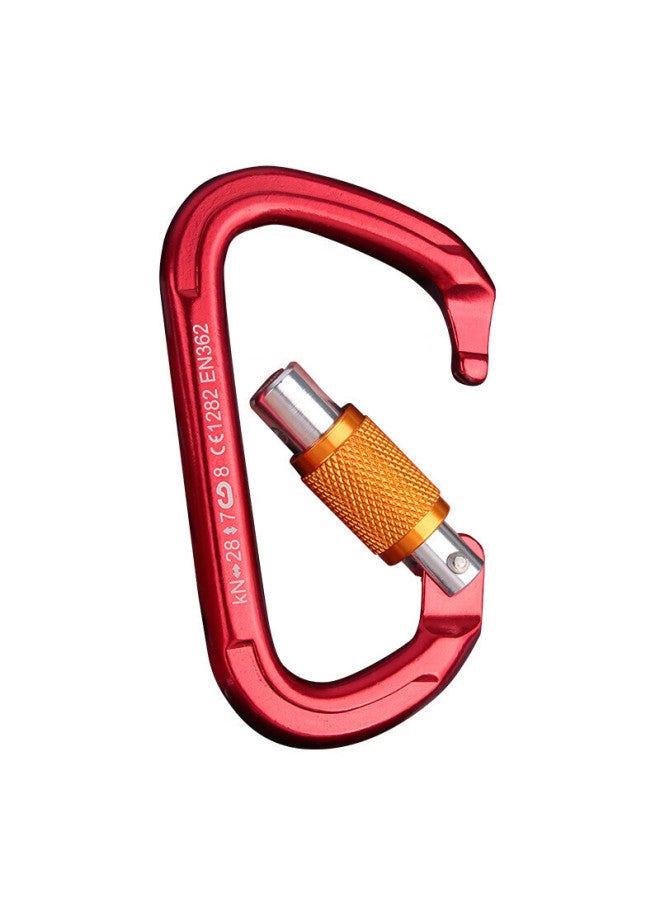 Golmud Geermu 28kn Carabiner, Safety Clip, Climbing Hook, Main Lock, Outdoor Expansion Equipment, Quick Hook, D-shaped, Wire Lock - Image 2