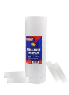 PARTNER 12-Piece Double Sided Tissue Tape 24mm Width  - Image 2