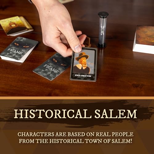 Facade Games Facade Dark Cites Series Board Game of Strategy, Deceit, and Luck - Card Game for Teens Adults and Family - Salem 1692 - Image 5