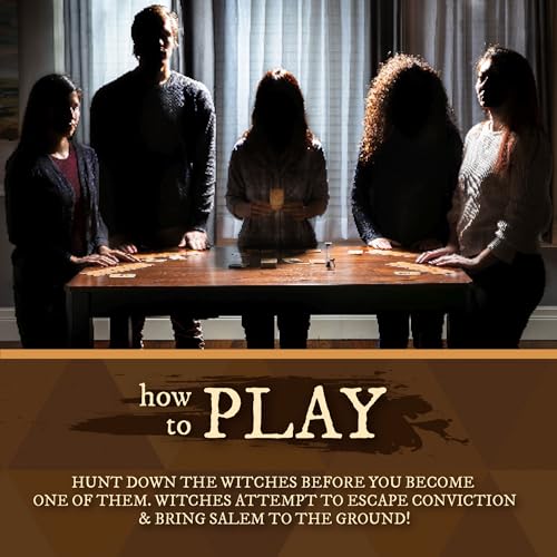 Facade Games Facade Dark Cites Series Board Game of Strategy, Deceit, and Luck - Card Game for Teens Adults and Family - Salem 1692 - Image 3