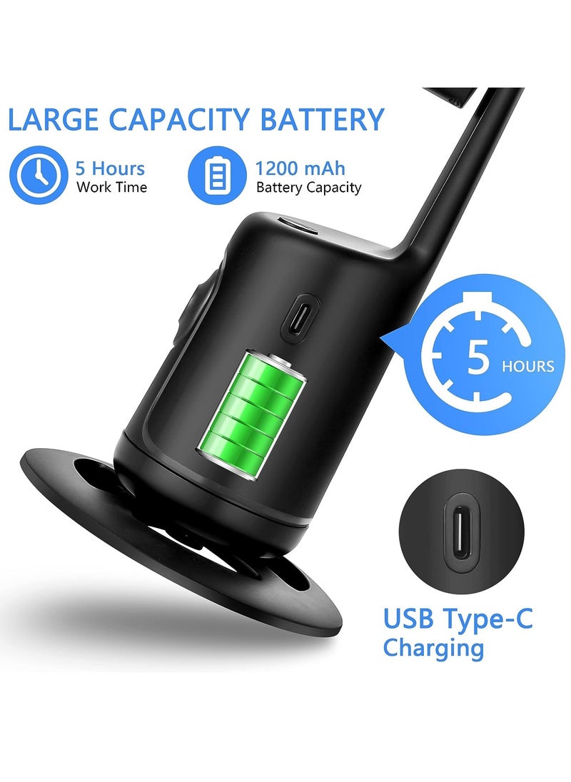 Generic - P01 Auto Face Tracking Tripod, 360° Rotation Body Phone Camera Mount Smart Shooting Holder with Remote Selfie Stick, No App, Gesture Control, for Vlog, TikTok - Image 1