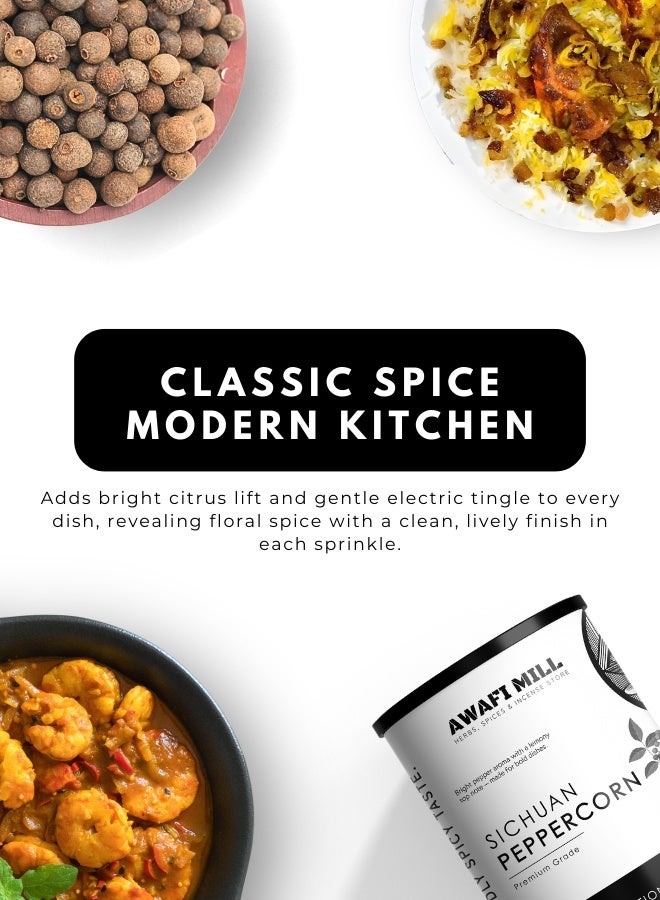 أباميك فلفل سيشوان الصيني من أوافي ميل | قشور فلفل أحمر عطرية للقلي السريع، والهوت بوت، والمعكرونة، ومزيج التوابل - 250 غرام | 9 أونصة - Image 4