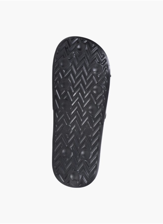 GAP - Gap Men's Logo Embossed Slip-On Beach Slides - Image 1