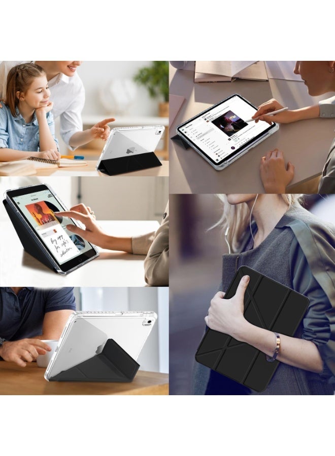 Case for iPad 11th 11 inch 2025 Gen iPad 11 Case/Case For iPad 10th Gen Case 2022 iPad 10 Case Slim Stand Soft Clear Transparent Shell Back with Pencil Holder Smart Cover for 11" iPad 11th 2025/10.9"iPad 10th Gen 2022 - Image 3