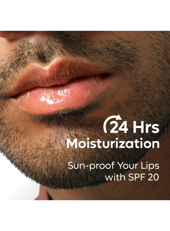 MCaffeine Lip Balm With Spf 20+ For Dry & Chapped Lipschoco Lip Balm For 24 Hour Moisturization With Sun Protectionlip Balm With Cocoa Butter & Caffeine For Women And Men 1 Count Beige - Image 2