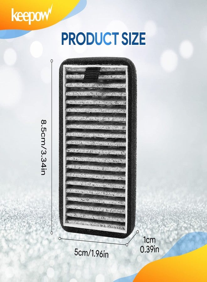 KEEPOW DSTx HEPA +Carbon Filters Replacement Compatible with Clarifion DSTx Mini Personal Portable Air Purifiers. Activated Carbon Filters for Bedroom and Pets. Works for Dust,4 Pack - Image 3