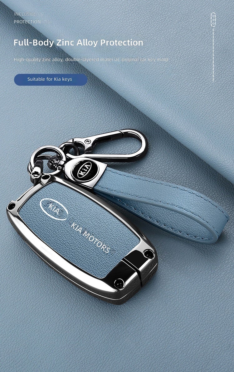 Kia K3 Key Case for K5/K2/KX5, Protects K4/KX3 - Premium Zinc Alloy Design - Image 3