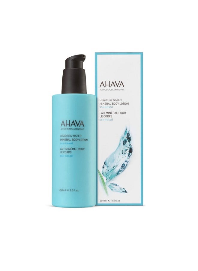 AHAVA AHAVA Dead Sea Water Mineral Body Lotion, Sea-Kissed - Provides All Day Hydration, Helps Fight Dehydration, Refines Skin's Texture, Enriched with Exclusive Osmoter, Aloe Vera & Witch Hazel, 8.5 Fl.Oz  - Image 2